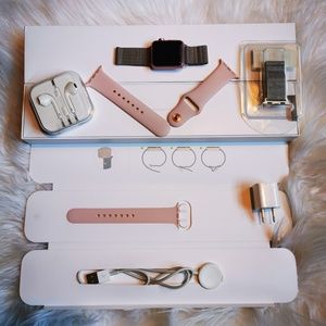 MINT Apple Watch Series 1 Rose Gold Aluminum 38mm